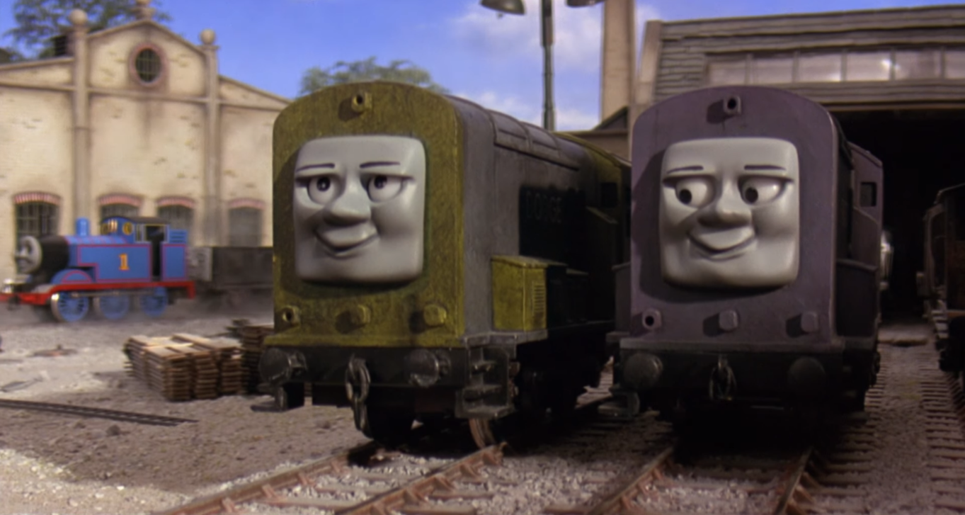 thomas and the magic railroad splatter and dodge