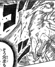 Kokuo golpeado