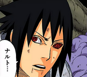 Sasuke's colored Rinnegan