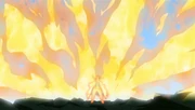Naruto muestra su Capa del 