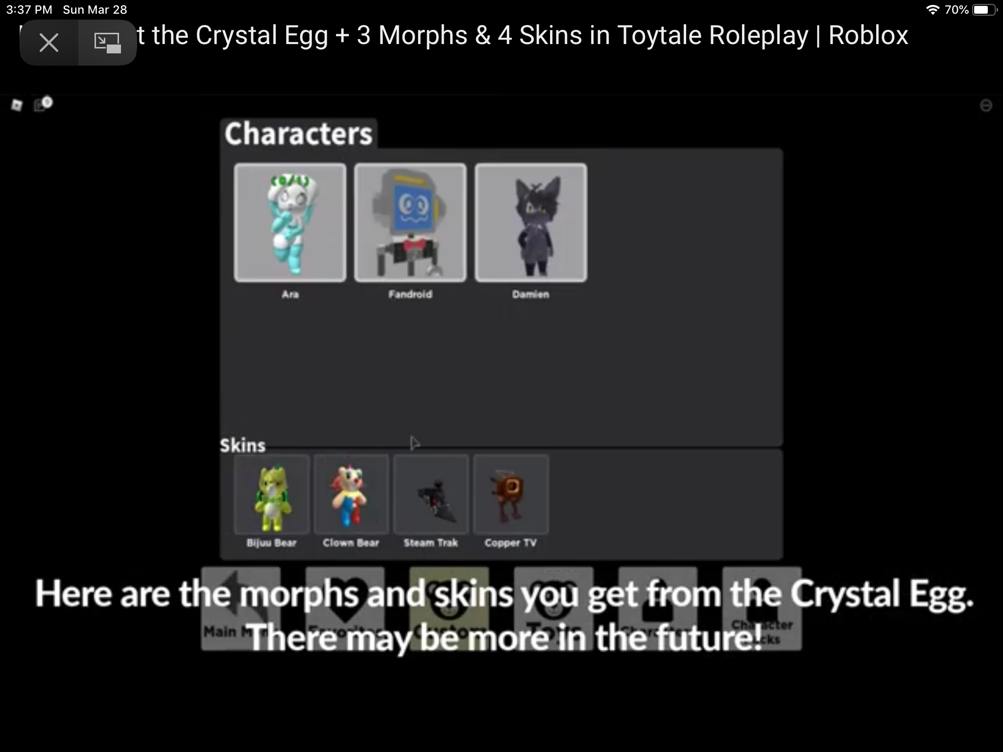 Crystal Egg Tattletail Roblox Rp Wiki Fandom - roblox tattletail rp how to get glitchy egg