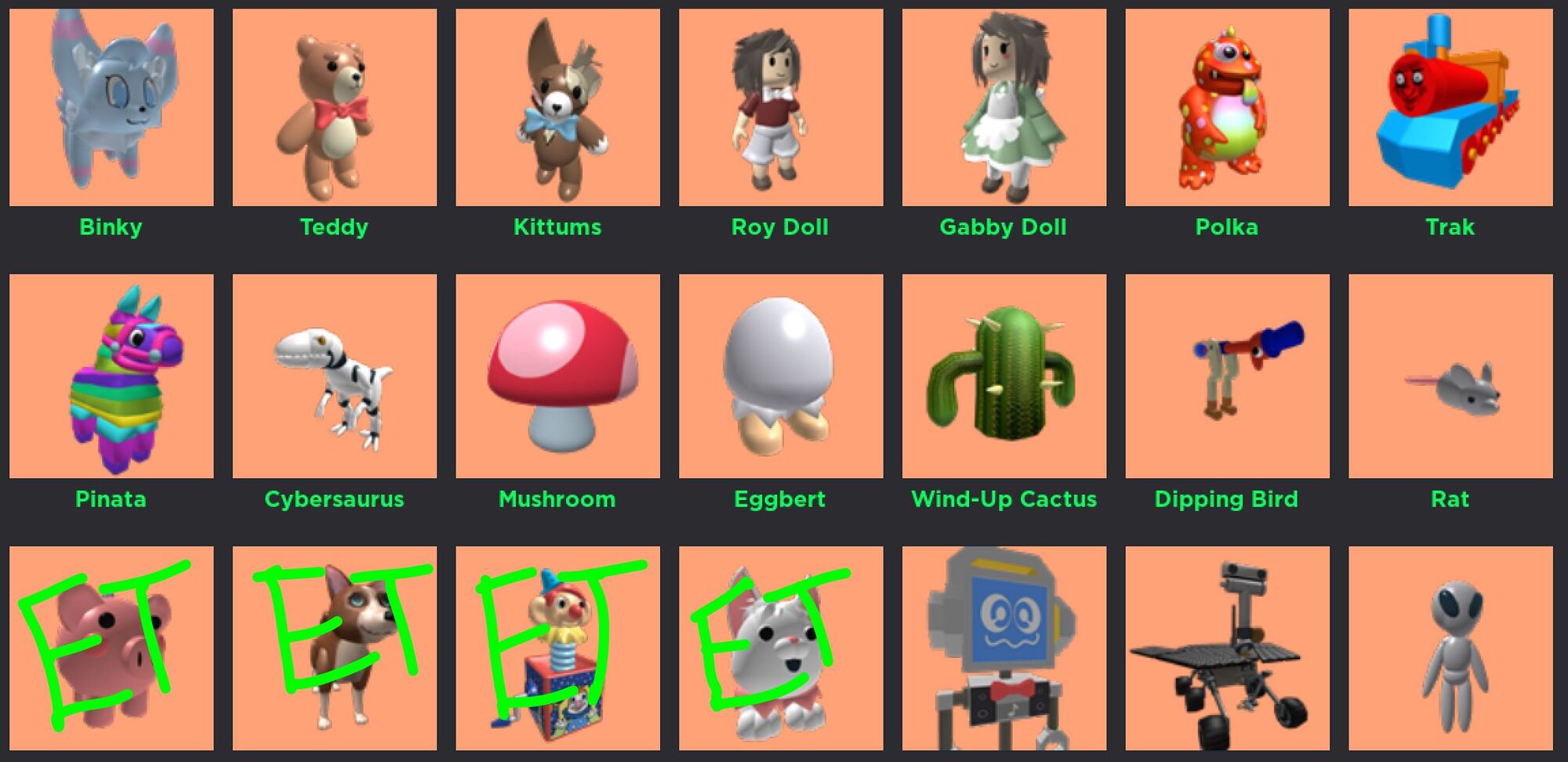Toys Tattletail Roblox Rp Wiki Fandom - all codes for tattletail roblox