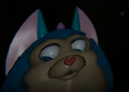 Blue Tattletail when afraid of the dark.