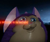 The second stage of glitched Tattletail.