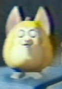 Yellow Tattletail as it appears in the commercial.