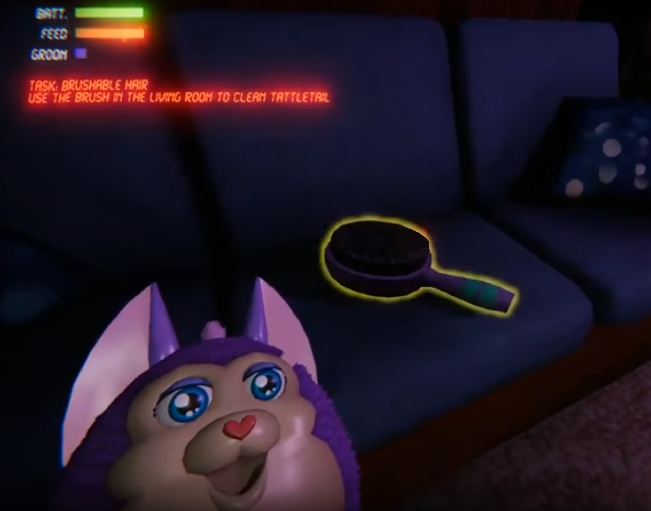 Tattletail on a charger. : r/Tattletail