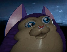 The first stage of glitched Tattletail.