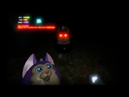 Mama Tattletail close to the player, notice her tail.