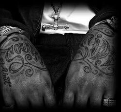 lloyd banks tattoos
