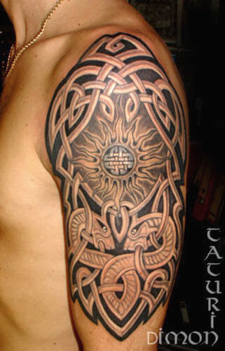 Celtic Dragon Tattoo - Tattoo Design