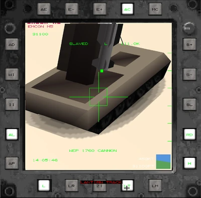 LANTIRN Track selected
