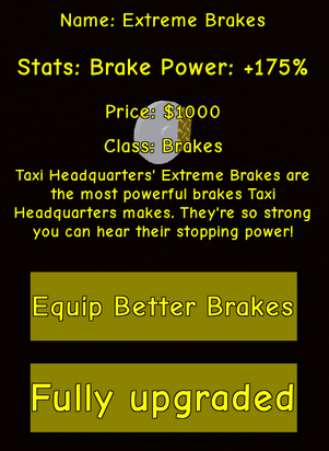 Better Brakes Taxi Simulator 2 Wiki Fandom - roblox taxi simulator 2 wiki