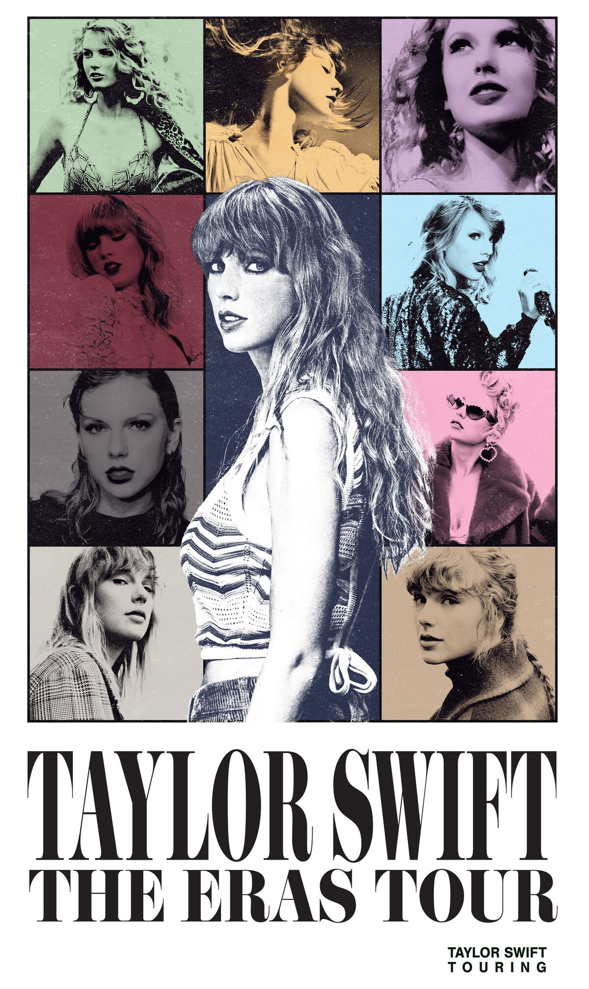 TAYLOR SWIFT The Eras 2023 Stadium Tour: Kansas City Poster