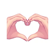 Finally perfected my hand heart.