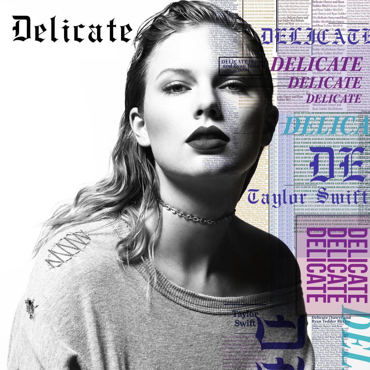 テイラースウィフトTaylor Swift Delicate リトグラフ - ミュージシャン