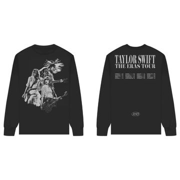 Taylor Swift The Eras International Tour Black Long Sleeve T-Shirt