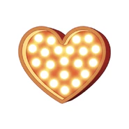 You light up my heart!