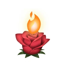 A rose by any other flame.