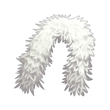 A feather boa goes with EVERYTHING!