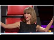 Taylor Swift - Dancing, Tall People & Lots of Taylors - The Voice Season 7 Knockout Rehearsals