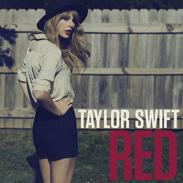 red taylor swift album cover