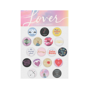 Taylor Swift Lover Sticker Set