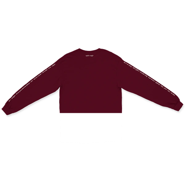 taylor swift pink cropped sweatshirt