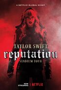 Netflix Reputation Stadium Tour Poster