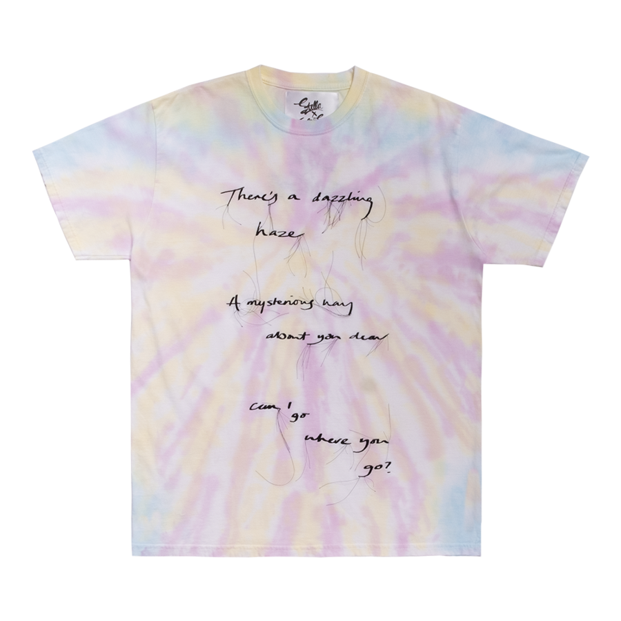 Stella x Taylor Swift Tie dye embroidered lyric tee Taylor Swift Wiki Fandom