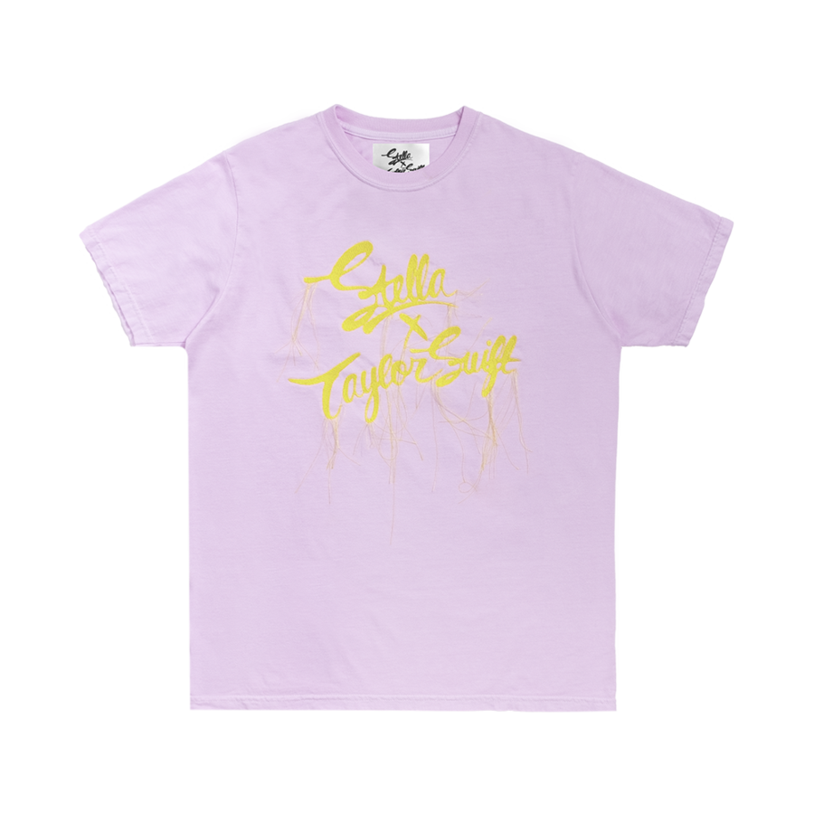 Stella x Taylor Swift/Purple tee with yellow embroidery | Taylor Swift ...