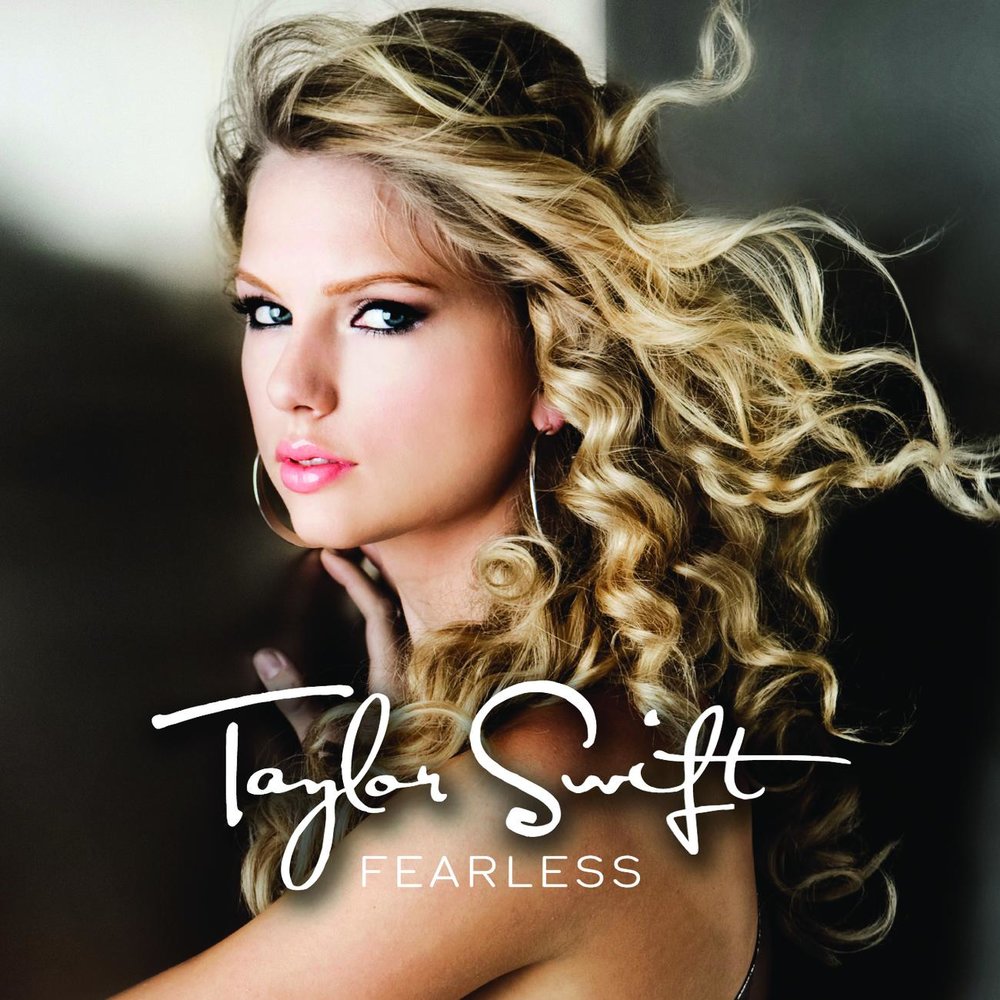 taylor swift fearless back album cover