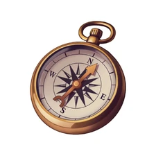 Compasses and love both work by magnetism.