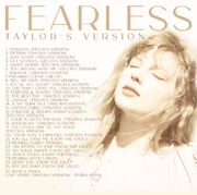 Fearless (Taylor's Version) - tracklist