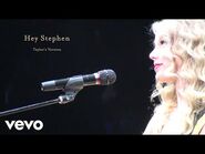 Taylor Swift - Hey Stephen (Taylor's Version) (Lyric Video)-2