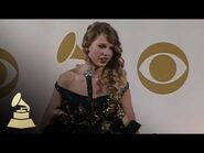 Taylor Swift backstage at the 52nd GRAMMYs - GRAMMYs