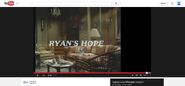 "Ryan's Hope" Video Close From March 25, 1980