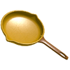 Golden Frying Pan