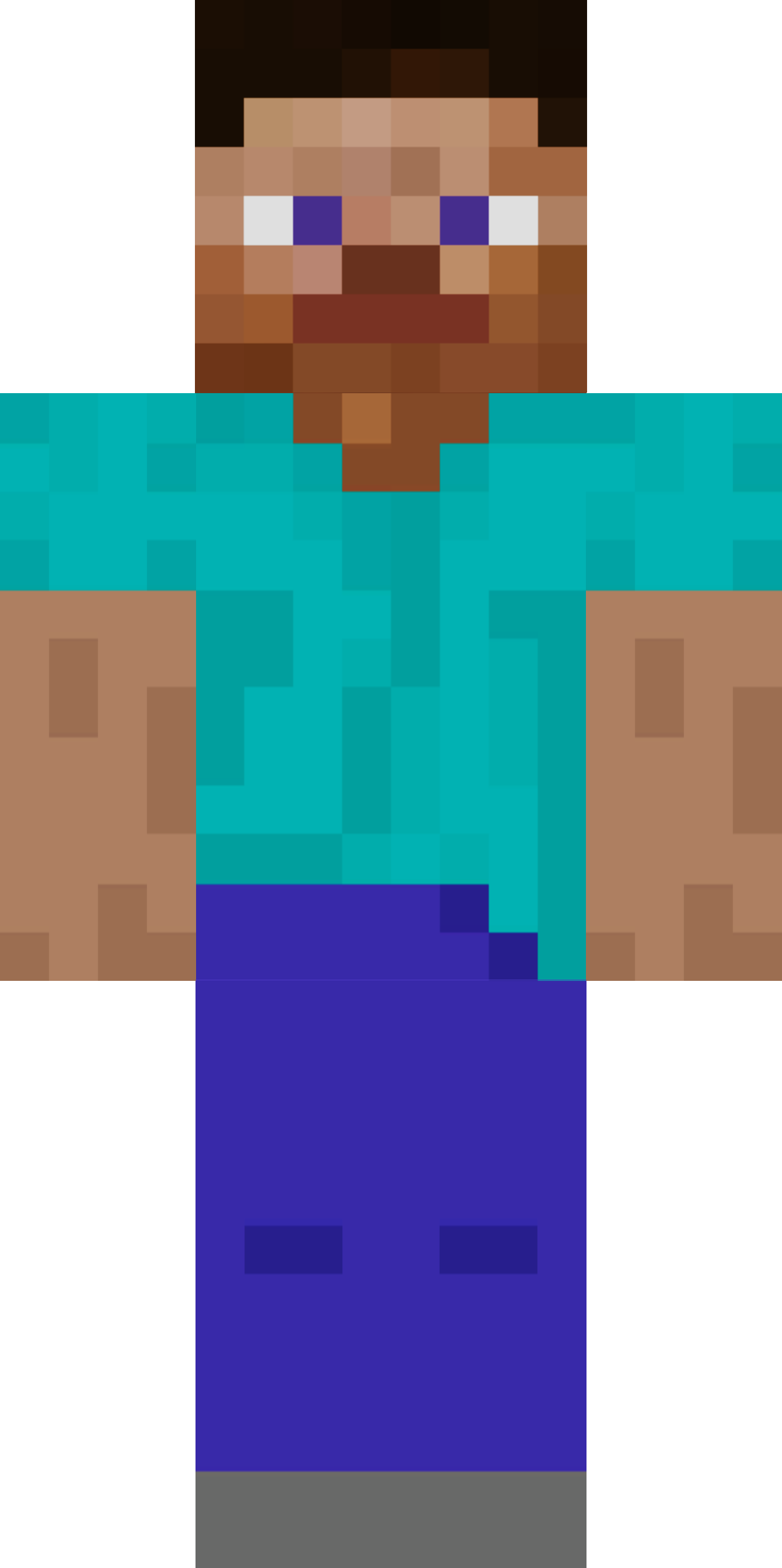 minecraft steve face logo