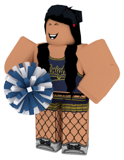 Dark Brown Cheerleading Captain Hair, Roblox Wiki