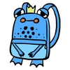 Blue Frog Backpack