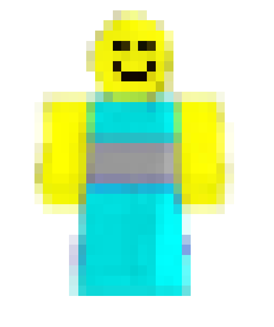 Roblox noob (Derp face) Minecraft Skin