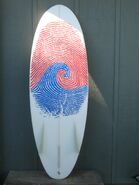 Beardo's Surfboard