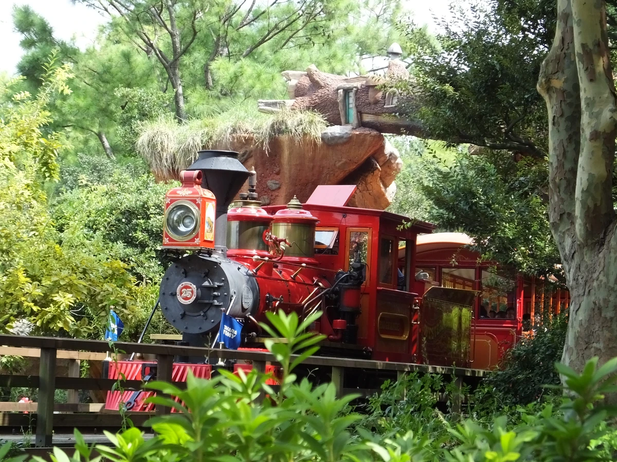 東京ディズニーランドウエスタンリバーレールロード リオグランデ 