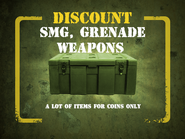 SMG, Grenade Weapons discount