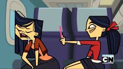 Ask AI: The story of Emma and Kitty from Total Drama Presents: The  Ridonculous Race gaining elastic powers from toxic waste., total drama  presents the ridonculous race 