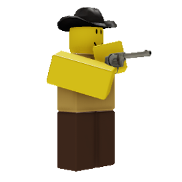 3D Print of Roblox Tower defense Simulator cowboy 通过 epicuniversaldoge