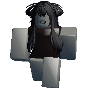 Emo Black Half Hair Over Eyes - Roblox