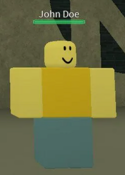 THE FAKE HACKER JOHN DOE!! (Roblox) 