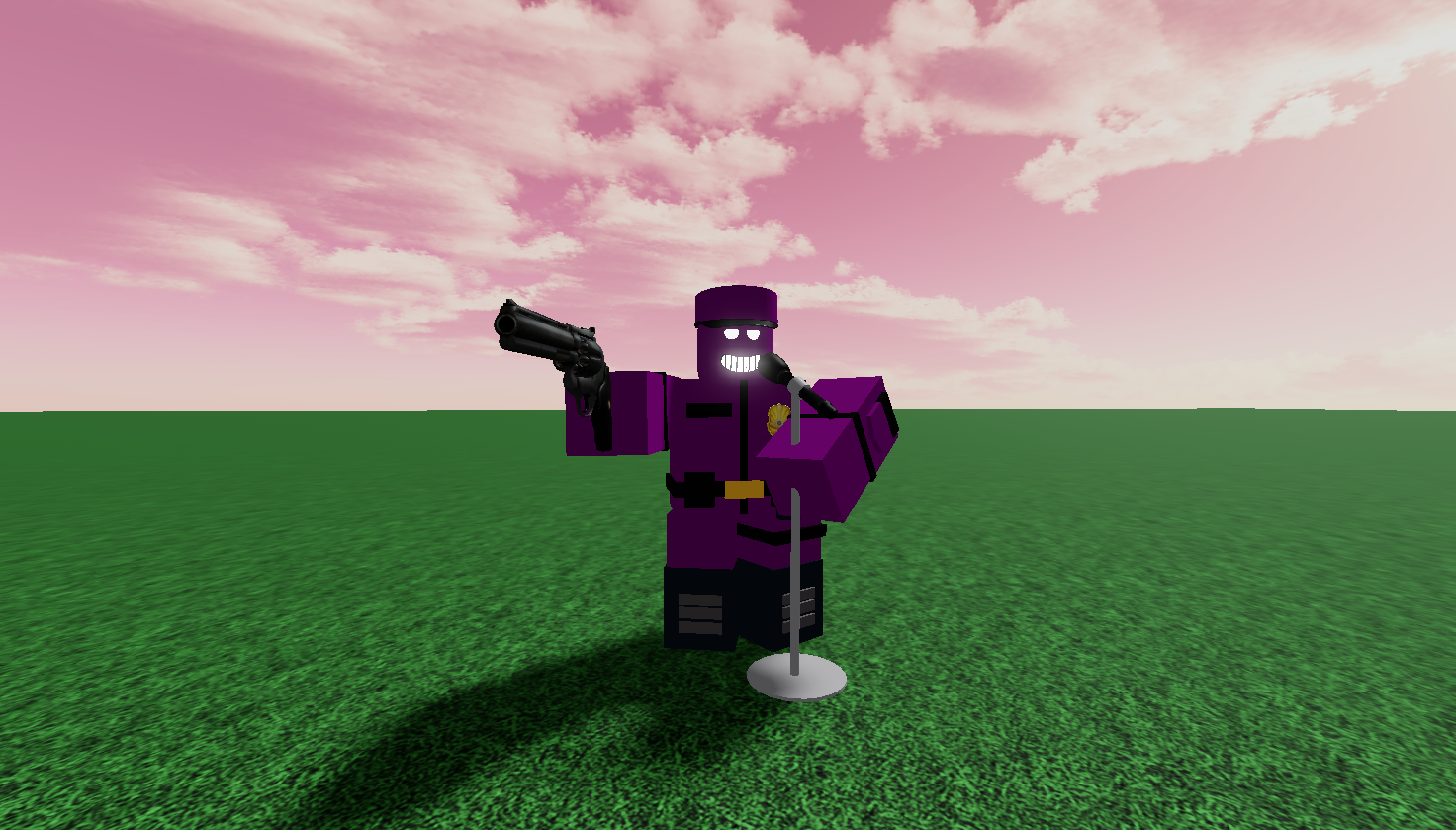 Como virar o purple guy DE GRAÇA no roblox 😎 #robloxgame #purpleguy #