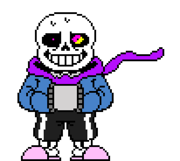 Sans just made a pun  Pixel art pattern, Undertale pixel art